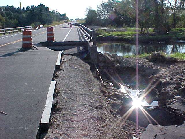 STH 60 Bridge washout