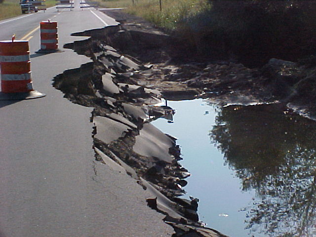 STH 60 Bridge washout